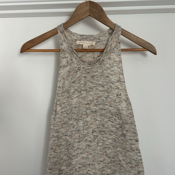 Love stitch racer back  knit midi dress - Picture 2 of 3